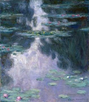 Monet nymphéas Monet impressionnisme fleurs Peinture à l'huile